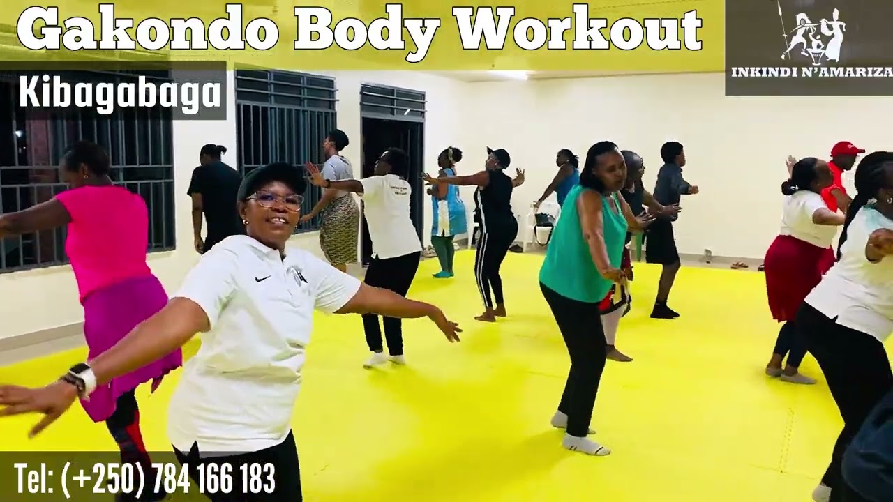 Gakondo Body workout at Kibagabaga 