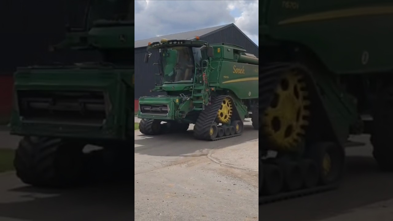 JD T 670 i 🌾🌾 #agriculture #farming #farmlife #combine #johndeere #harvest #machine