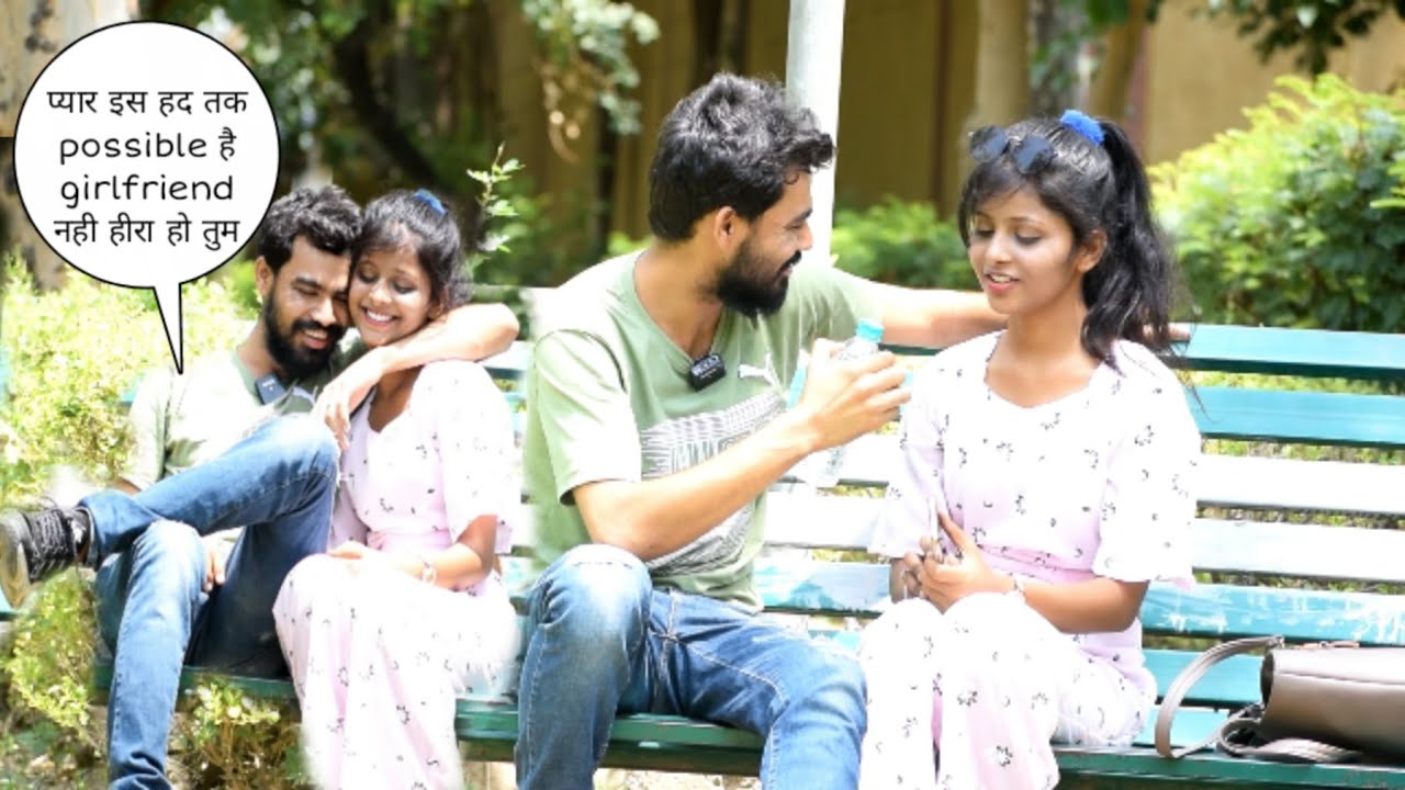 प्यार इस हद तक possible है girlfriend नही हीरा हो तुम prank || Vivek golden
