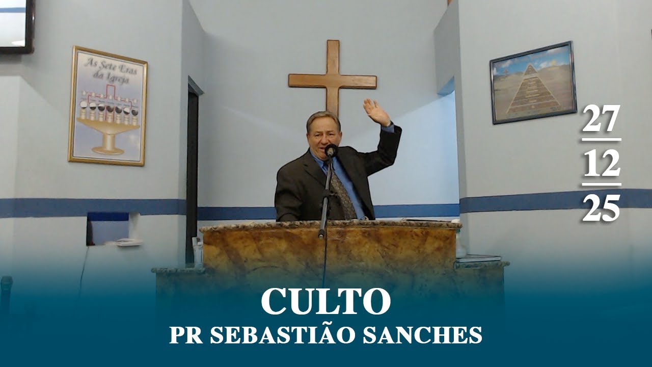 Culto | Tabernáculo da Fé Itajubá | 27/12/25 | Pr Sebastião Sanches