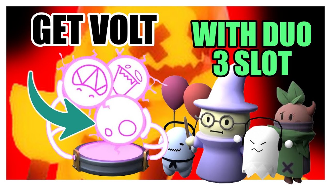 HOW TO GET VOLT with JUST 3 SLOTS?! (Tower Heroes Duo Guide)