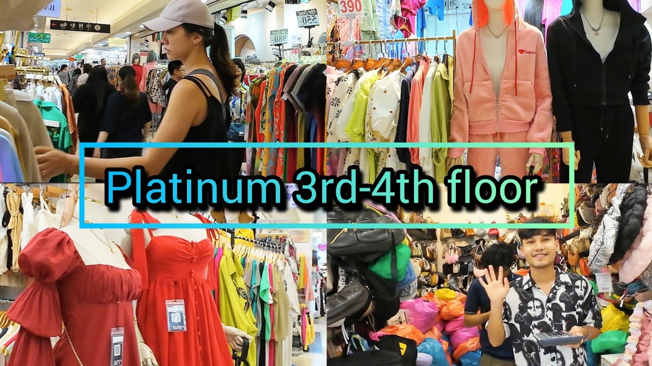 Platinum Fashion Mall 2024, 3rd-4th floor, Best Shopping in Bangkok แพลตตินั่ม ล่าสุด Update 29/6/24