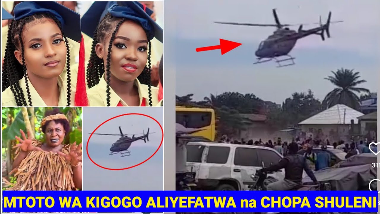 VIDEO INAYO TREND: MTOTO wa KIGOGO afatwa na HELKOPTA SHULENI huko kemebos Kaizirege BUKOBA