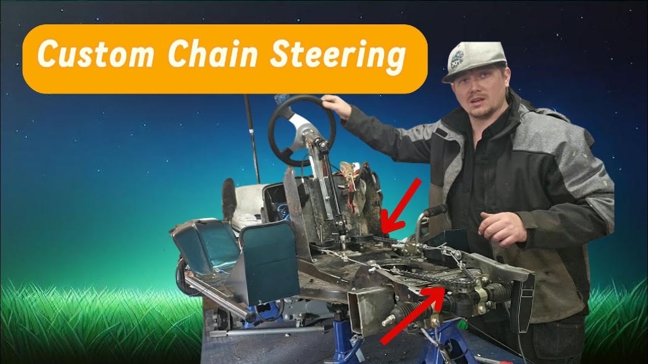 Chain Steering on a Racing Mower? Here’s How It Works! || MX-1