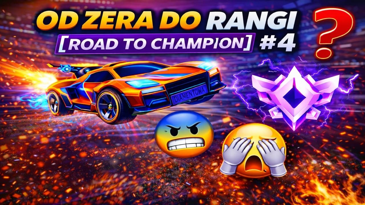 Rocket League – Od Zera do Rangi [ROAD TO Champion] #4