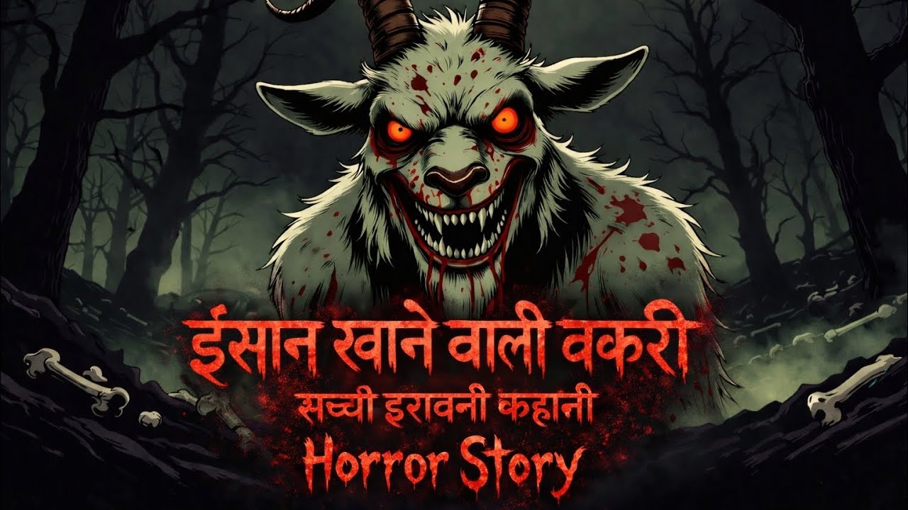 इंसान खाने वाली बकरी। hindi harror stories। scary packing story। haunted story 