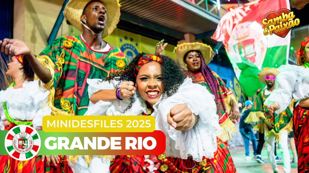 Grande Rio Minidesfile 2026 | Dia Nacional do Samba (4K)