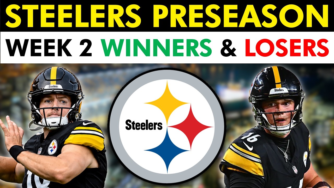 Steelers Preseason Week 2 WINNERS & LOSERS: Will Howard & Drew Allar Crash Back Down To Earth