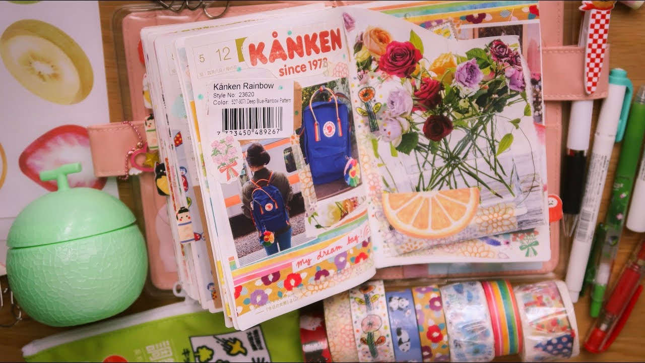 Journal With Me | Flower Theme 🌼 & Washi Tape Haul | Rainbowholic