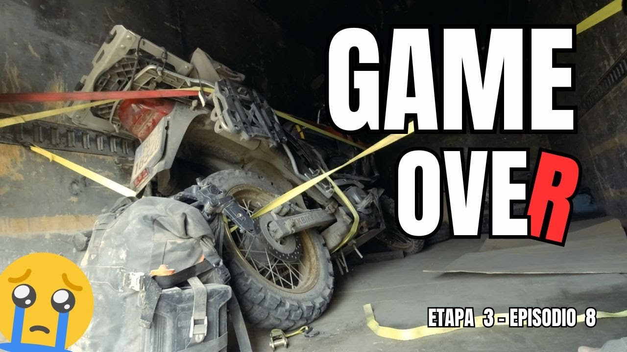DESTRUYO LA MOTO en la ruta más difícil de SIBERIA / E3 - E8 vuelta al mundo en moto.