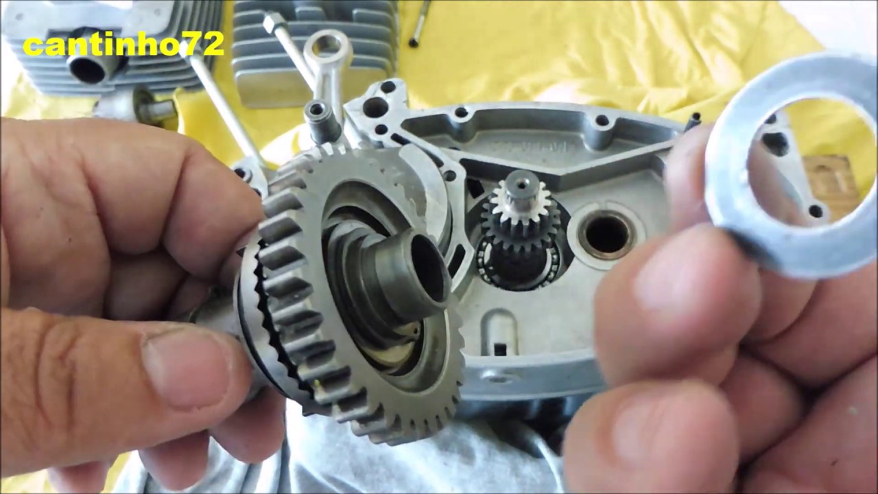 Motor Zundapp Famel, DIY vídeo 6 montagem parte 2