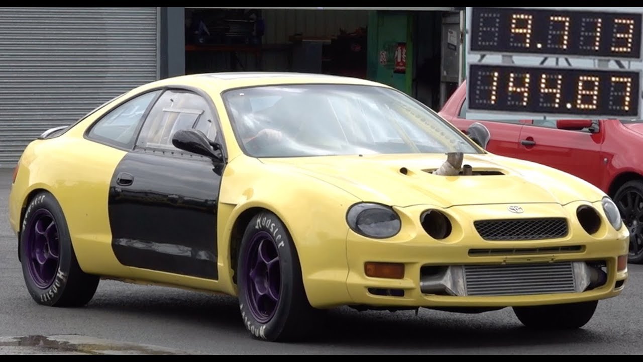 700hp Toyota Celica 1/4 Mile 9.71 @ 144mph