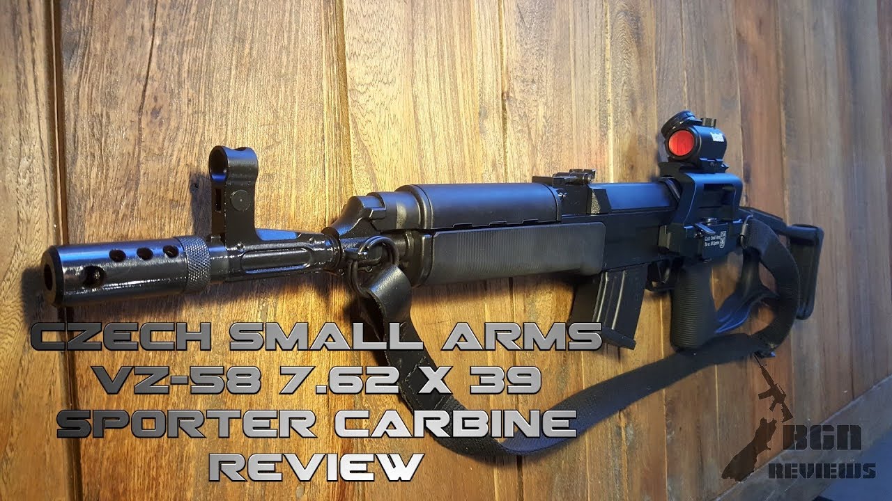 Punching above its weight! VZ-58 Sporter Carbine 7.62 x 39 Review Czech Small Arms