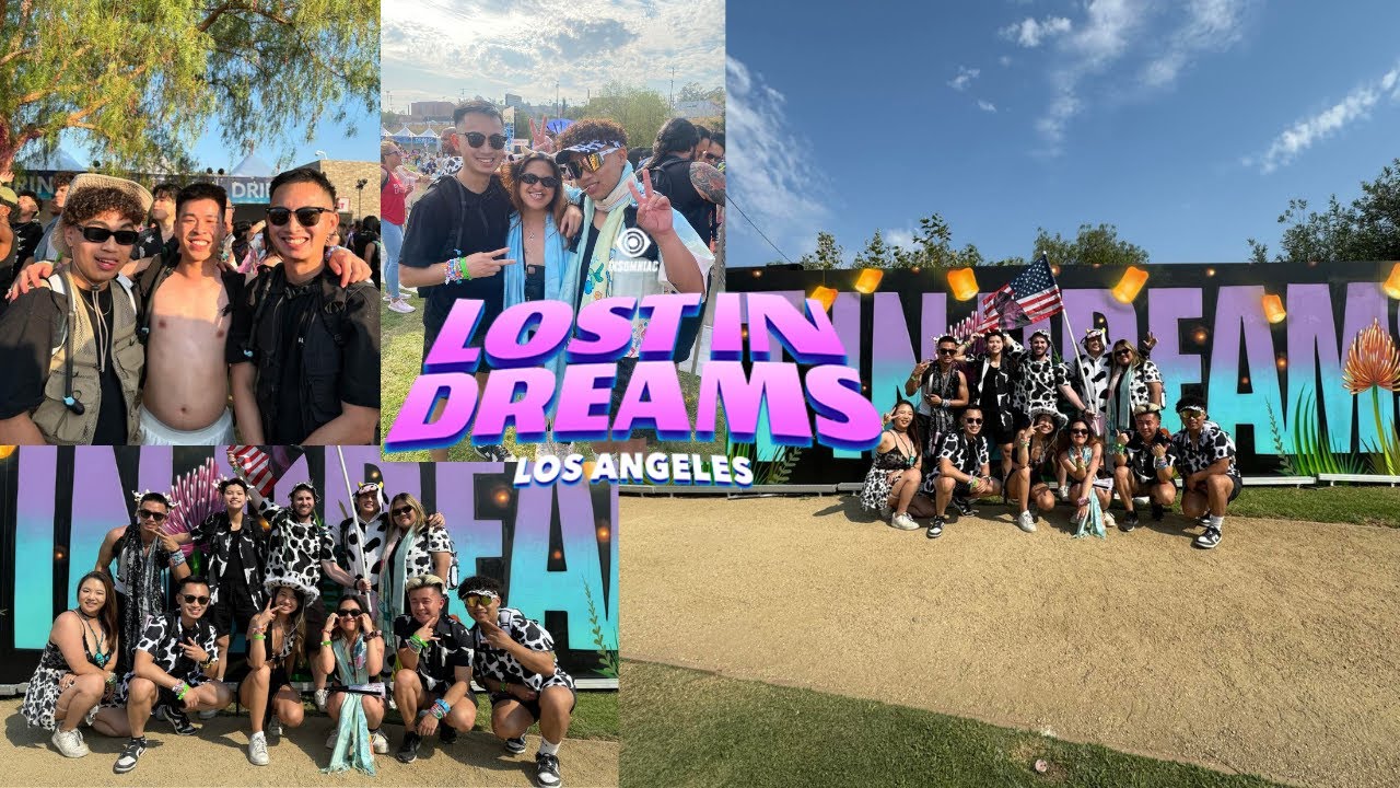 Lost in Dreams 2024 Rave Vlog!! | First Time At LA Historic Park
