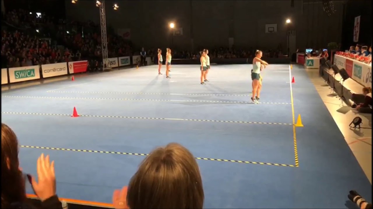 Turnverein Lenzburg Aerobic Aktive SM 2018 Frauenfeld