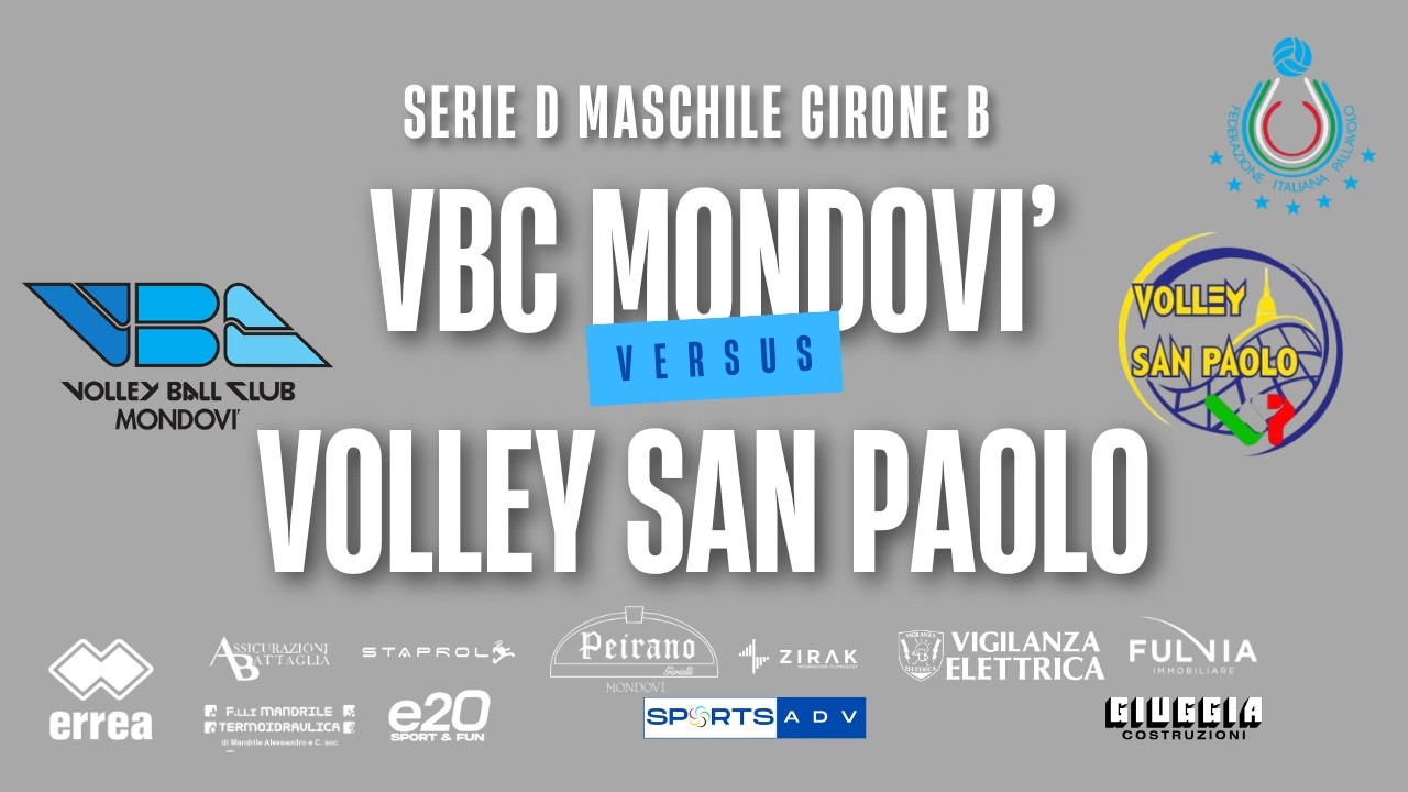VBC Mondovì sta trasmettendo dal vivo.