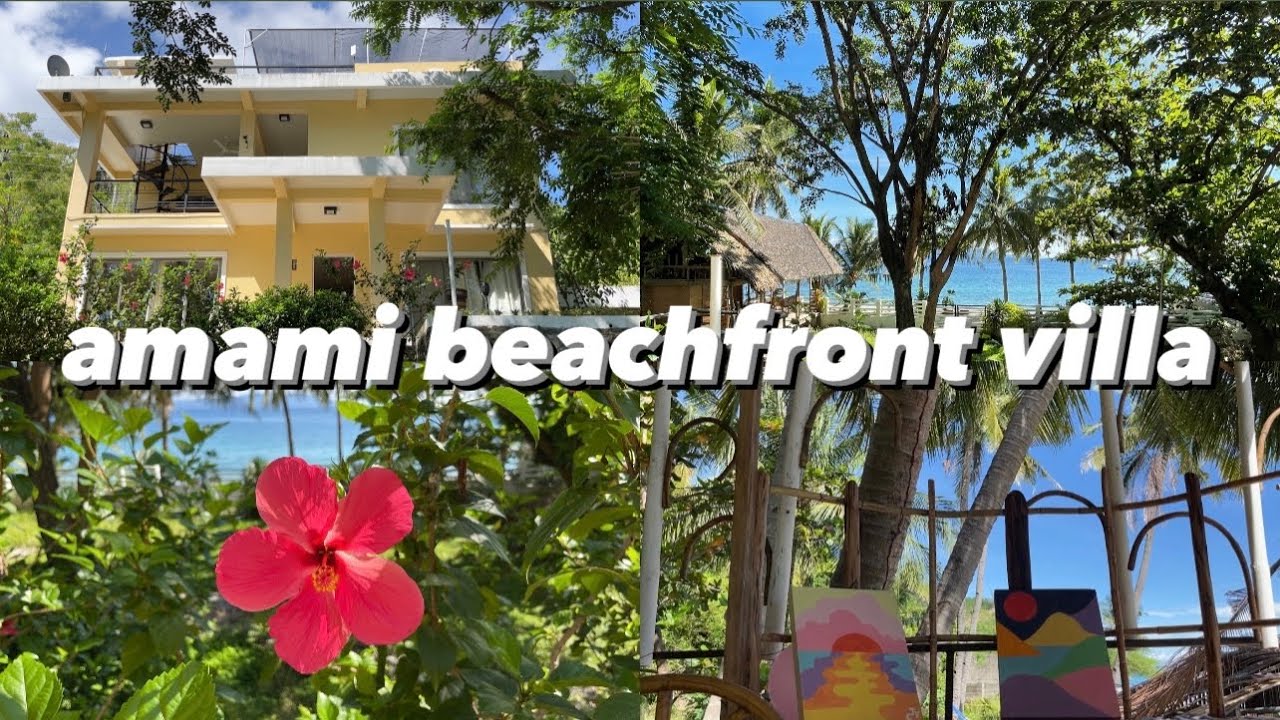 Amami Beachfront Villa | Puerto Galera 2021