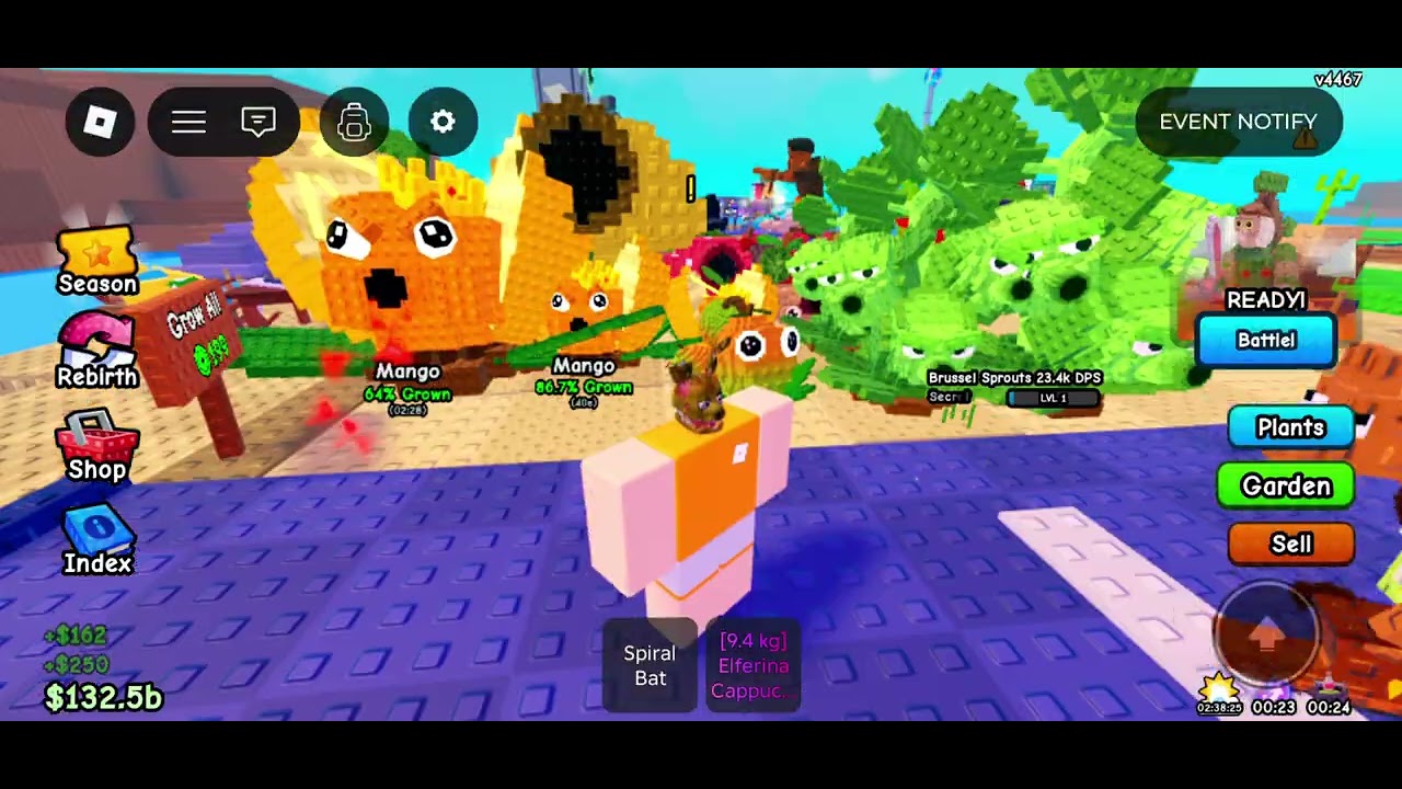 Planting on plants vs brainrots pt 4