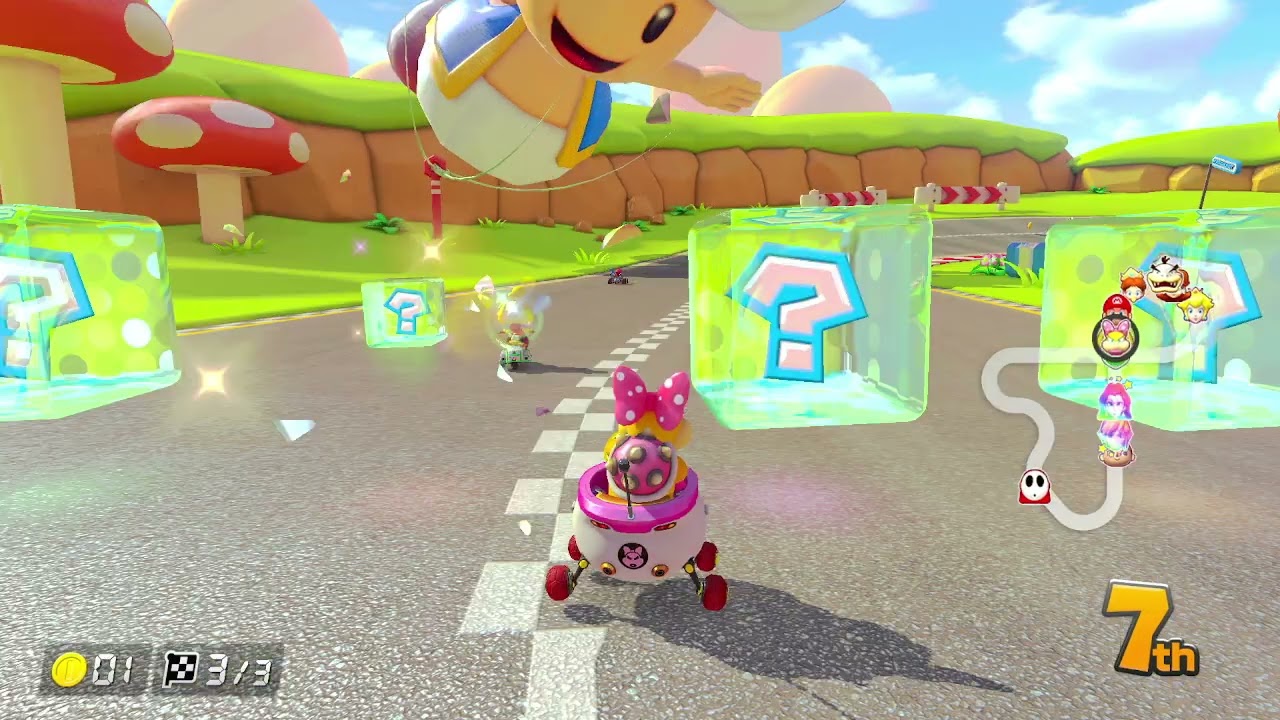 Funtastic Friday - Mario Kart 8 Deluxe Golden Dash Cup 150CC - Gameplay