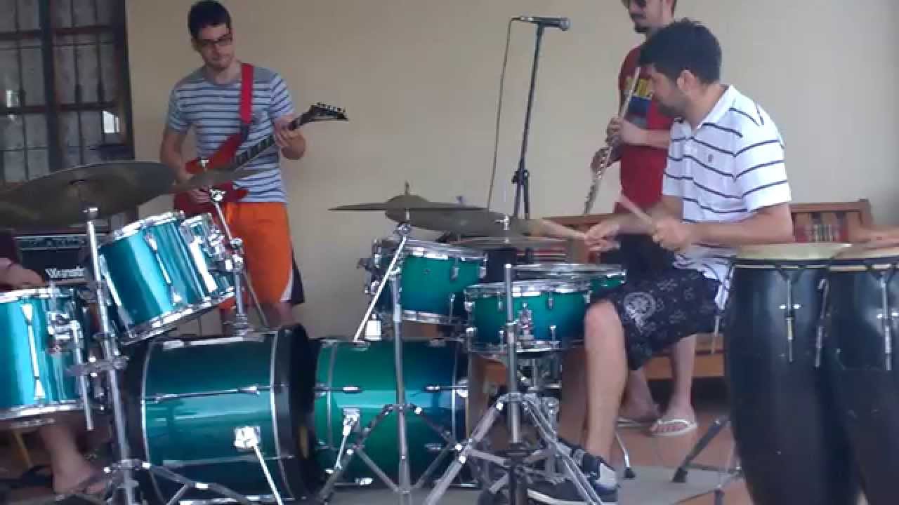 Pablo Gonzalez (bateria) - Fisher Carreño (bateria) - Zapada caserita - La Rioja 11/01/15