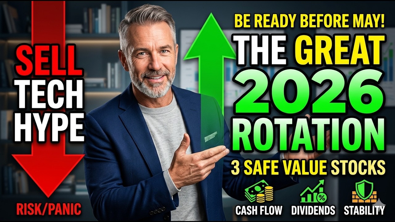 The Great 2026 Rotation: Why I&rsquo;m SELLING Tech and Buying These 3 Value Stocks.