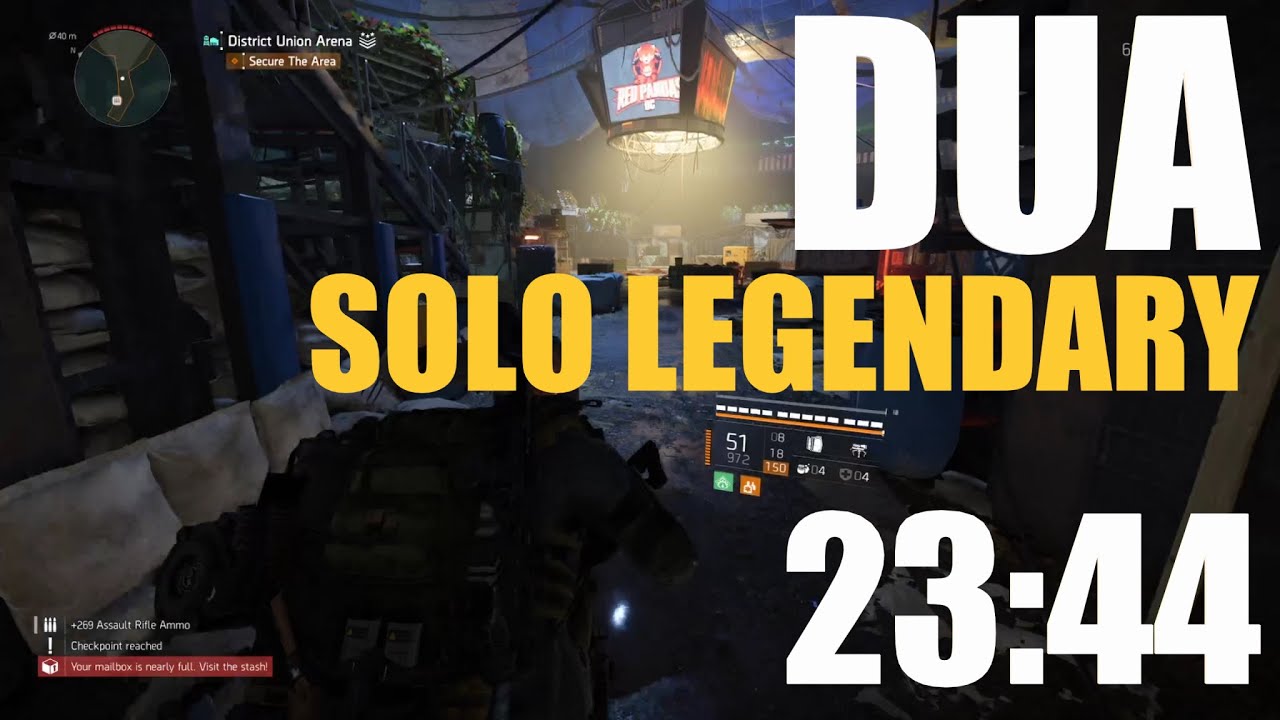 Division 2 - District Union Arena DUA Solo Legendary 23:44