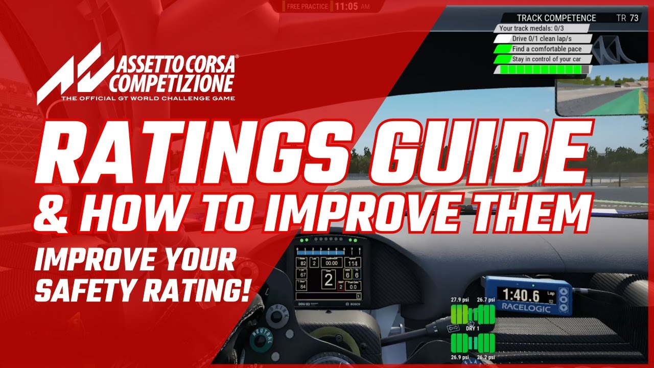 Assetto Corsa Competizione Ratings Explained + How To Improve Them!