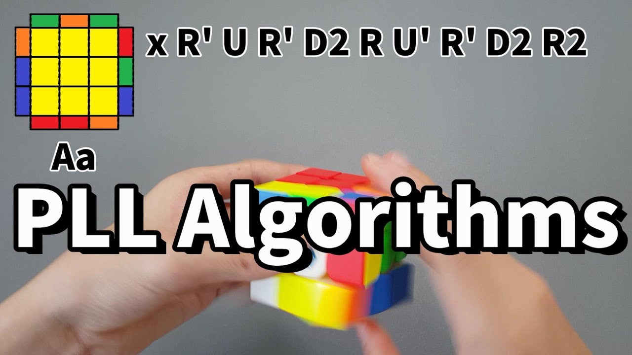PLL 공식 & 핑거 트릭 |  All PLL Algorithms & Finger Tricks