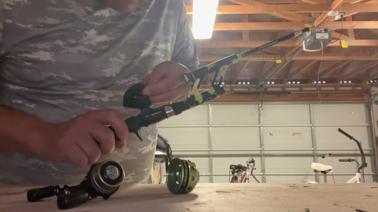 Change line on the PROFISHIENCY fishing