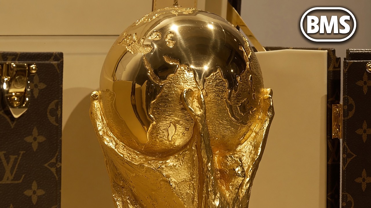 LOUIS VUITTON ПРЕДСТАВЛЯЕТ ОФИЦИАЛЬНЫЙ КЕЙС ДЛЯ КУБКА МИРА! 👀 🏆 Чемпионат мира по футболу FIFA 2026