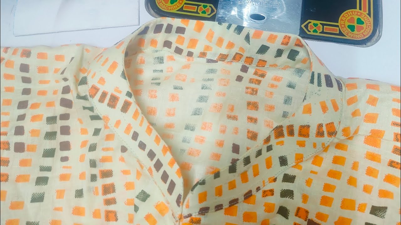 Round collar neck design cutting and stitching ....✂️🪡