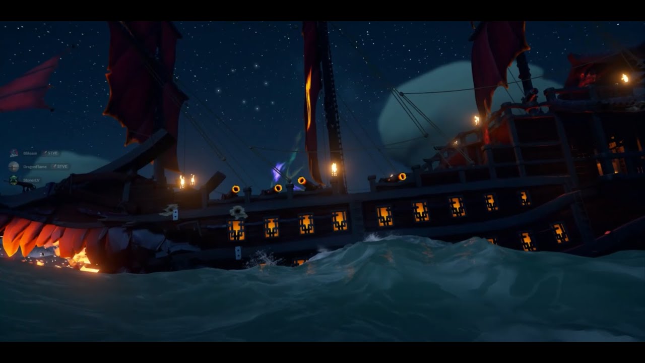 Sailing the Burning Blade