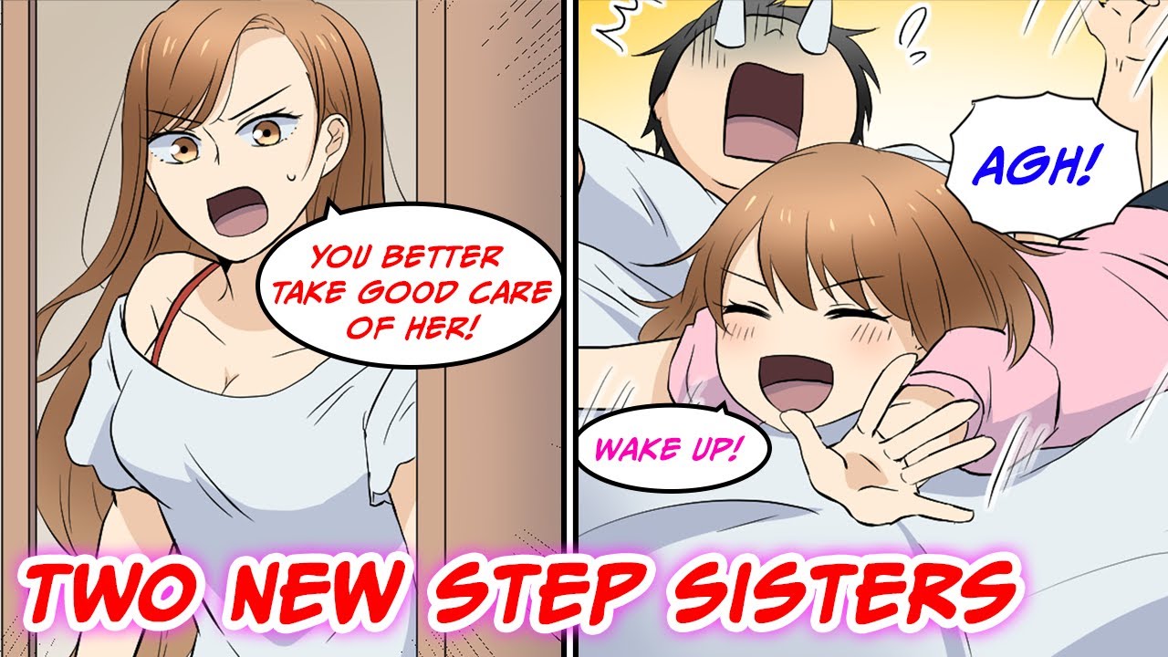 Mom got remarried... A nerd starts a new life with two cute sisters… [Manga dub]
