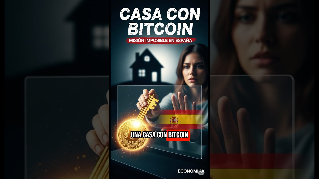 ¡COMPRA TU CASA CON BITCOIN! (PERO ESPAÑA NO TE DEJA)