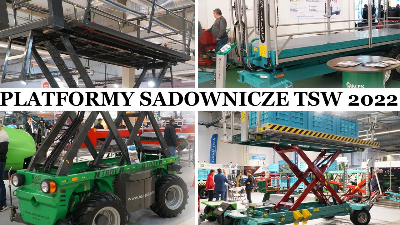 Platformy sadownicze - przegląd na TSW 2022