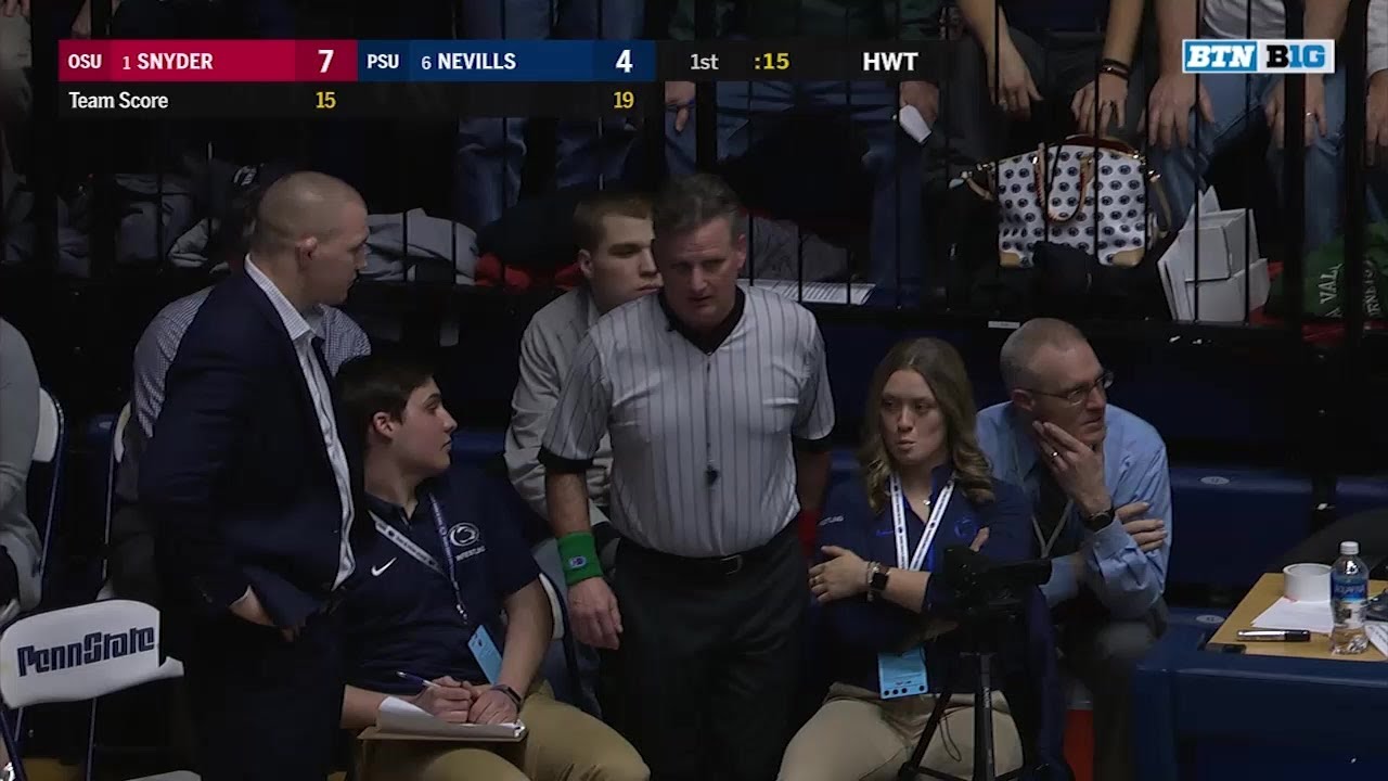 Big Ten Wrestling: Heavyweight - Ohio State's Kyle Snyder vs. Penn State's Nick Nevills