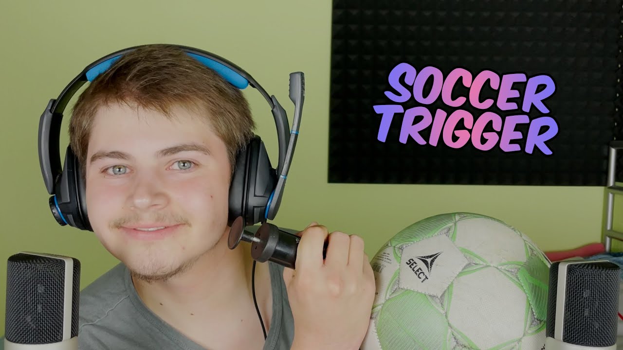 АСМР | SOCCER TRIGGER (Tapping & More) (НЕМЕЦКИЙ) | АСМР Тони 😴