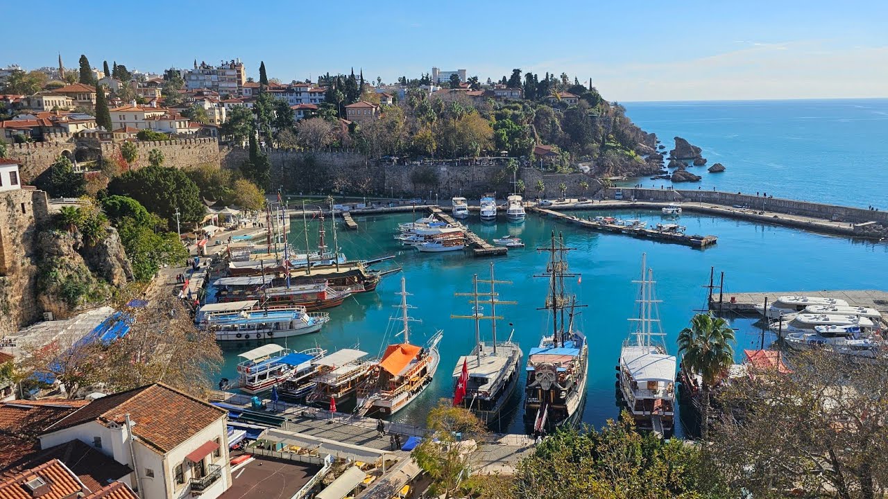 Ale CENY-szok🙄🙈-Kurtki NortFace za £10-Piękne widoki-Port w Antalyi🇹🇷