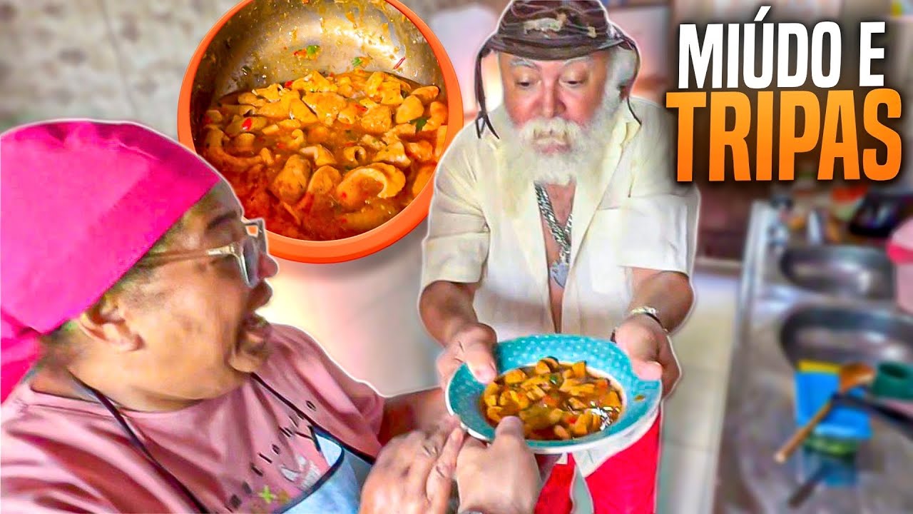 DONA ZAZA FEZ MUIDO E TRIPA E TEVE BRIGA PRA COMER | RECEITAS DA ZAZA 