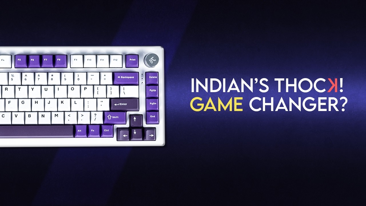 KREO SWARM REVIEW |India's 1st Thocky Gaming Mechanical Keyboard First Look | Game Changer?