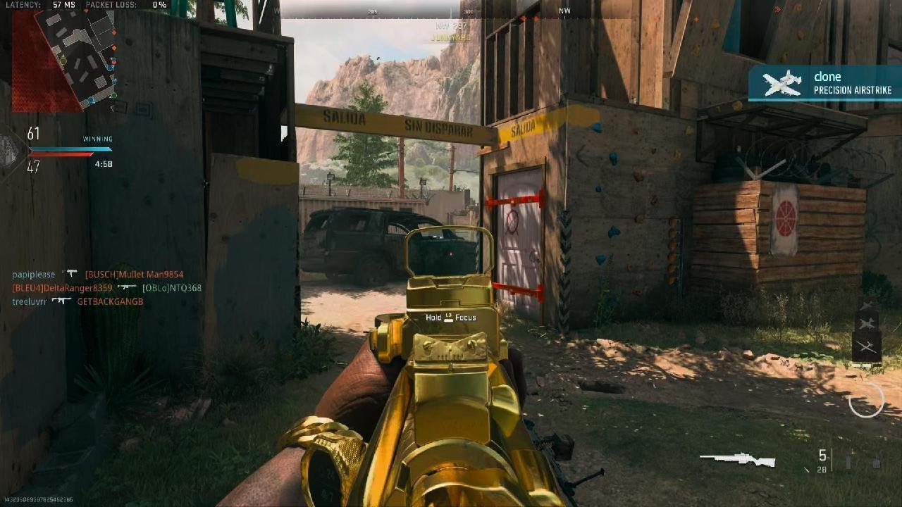 4 PIECE KILL FOR THE WIN IN MW2