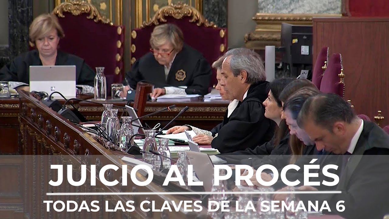 Resumen de la sexta semana del juicio del procés: relatos de violencia de la Guardia Civil
