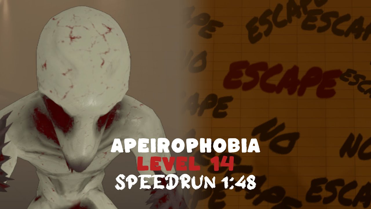 Roblox Apeirophobia Level 14 Speedrun 1:48 Solo