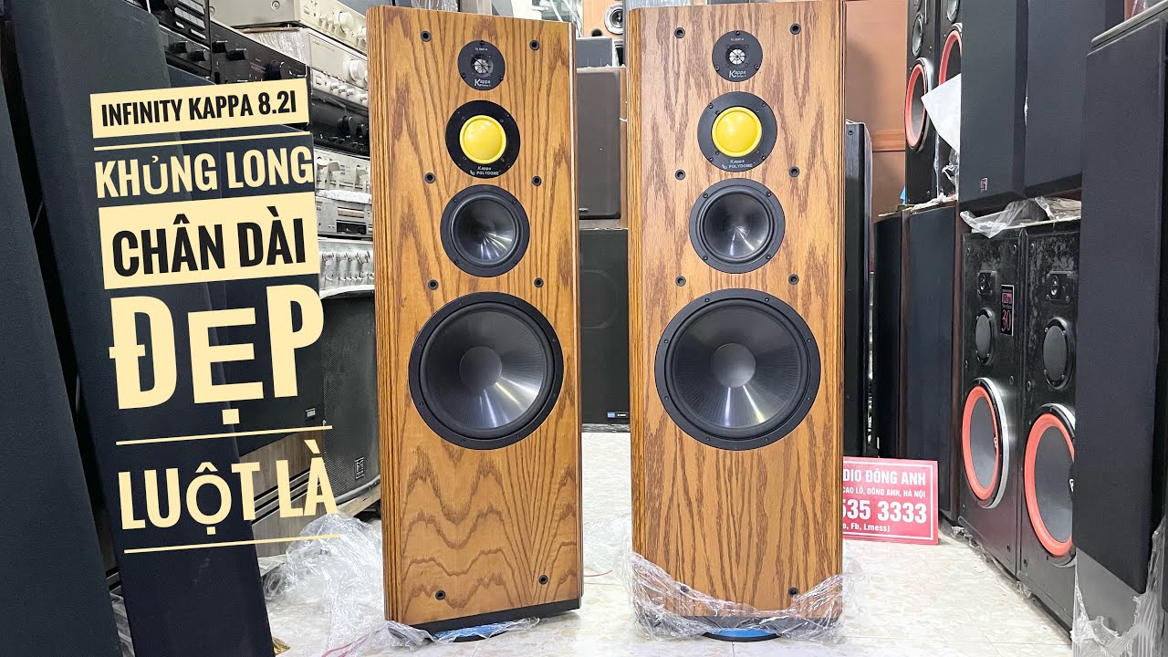 Loa Infinity Kappa 8.2i seri2 khủng long bạo chúa chân dài của Mỹ,đẹp xuất sắc như mới,Lh 0355353333