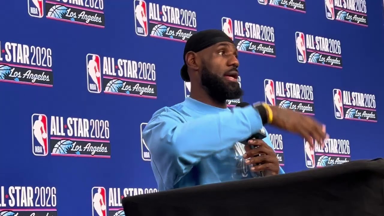 LeBron James talks about the significance of playing in what could be his final NBA All-Star Game