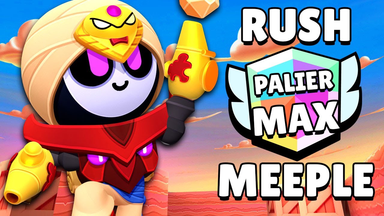 RUSH MEEPLE DE 0 A 1000 TROPHEES SUR BRAWL STARS