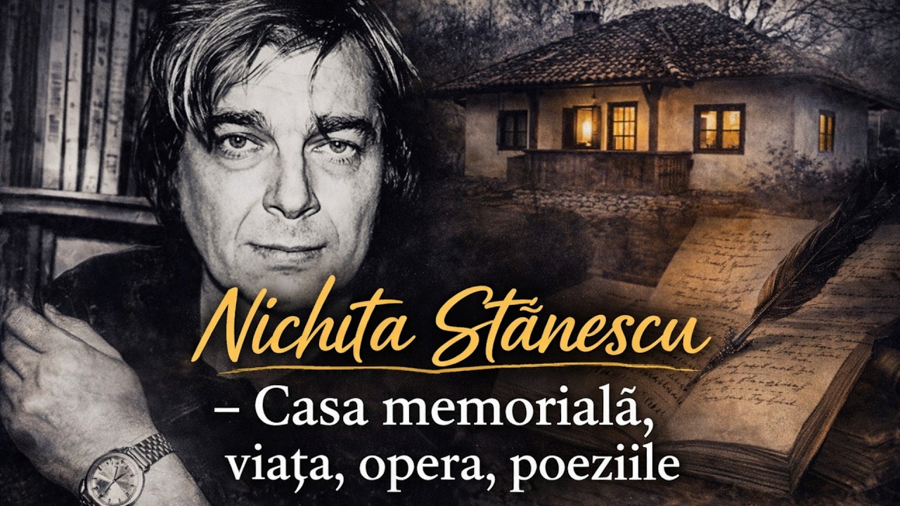 Nichita Stanescu - Biografie #viatasiopera #nichita #nichitastanescu #teatruvechi  #ploiesti #teatru