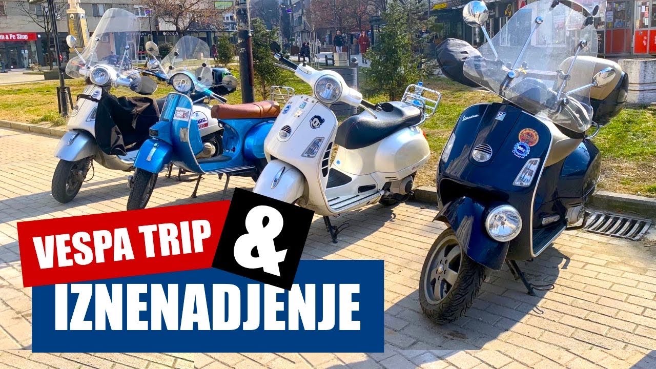 Vespa trip - voznja iznenadjenja - Mudrolije na motorima