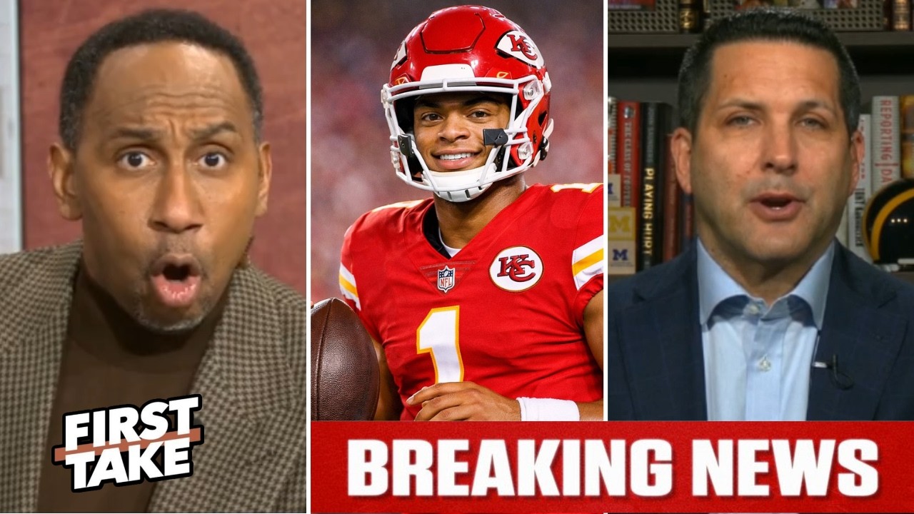 BREAKING: Jets trade Justin Fields to Chiefs for a 2027 6th-RD pick - Adam Schefter | FIRST TAKE