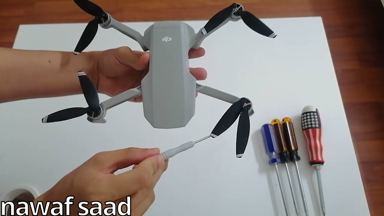 كيف تركب مروحية درون  (Drone installation explanation)